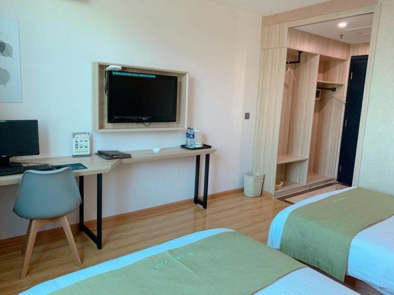 Greentree Inn Cixi Suntang North Road Hotel Hejiao المظهر الخارجي الصورة